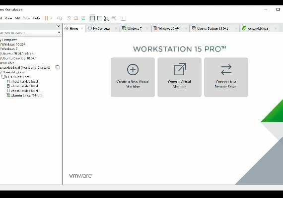 Windows VMware Workstation Pro 15 1 Dev EN Global