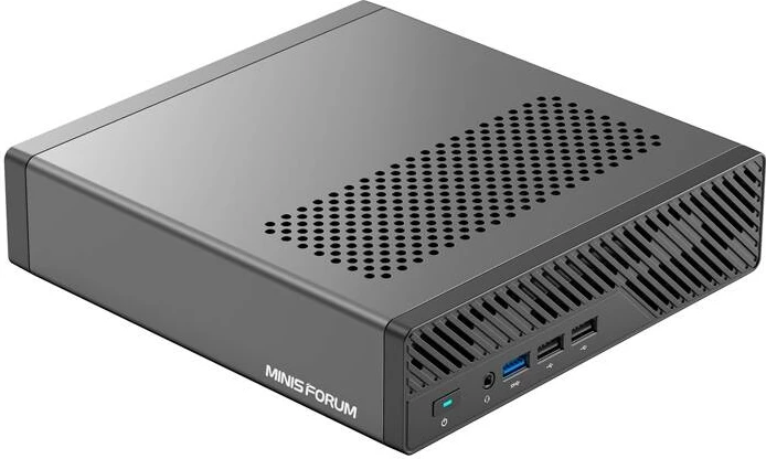 Kasë Mini PC Minisforum MS-01-S1390, Intel Core i9-13900H, barebone, e zezë