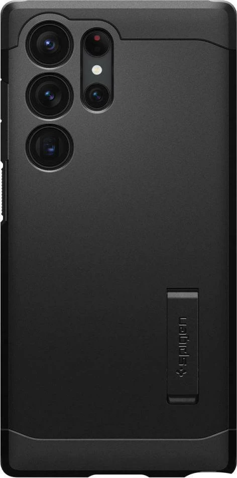 Mbështjellës Spigen Tough Armor për Samsung Galaxy S23 Ultra, i zi