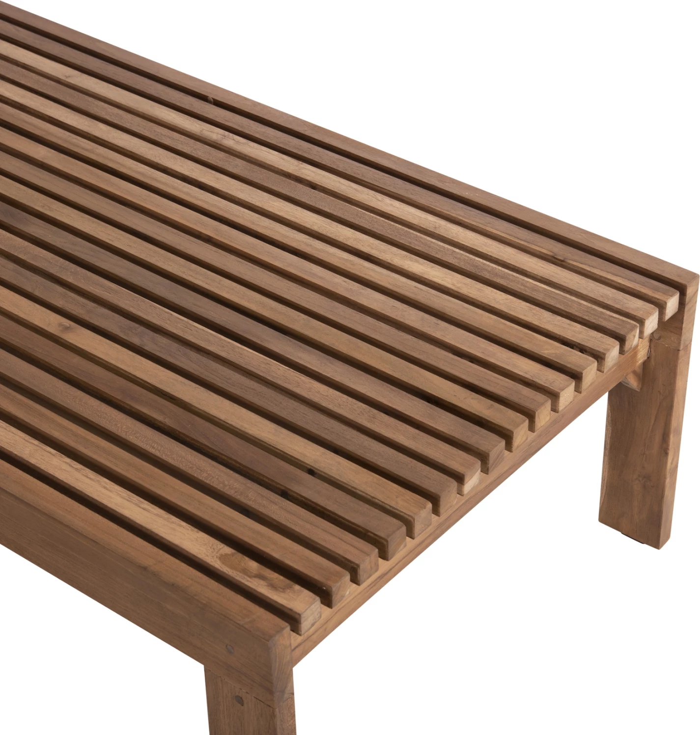 Shezlong LAGERTHA FH5963.11 dru teak ngjyrë natyrale 200x65x102H cm