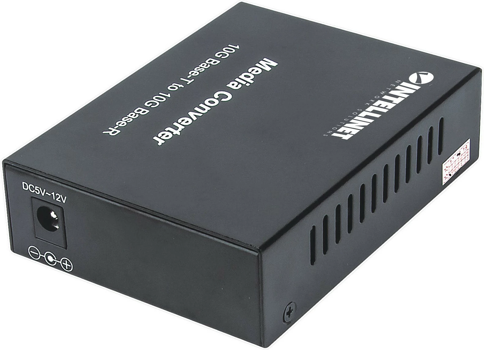 Konvertues media Intellinet 10GBase-T në 10GBase-R, SFP+ + RJ45, 10 Gbps, i zi
