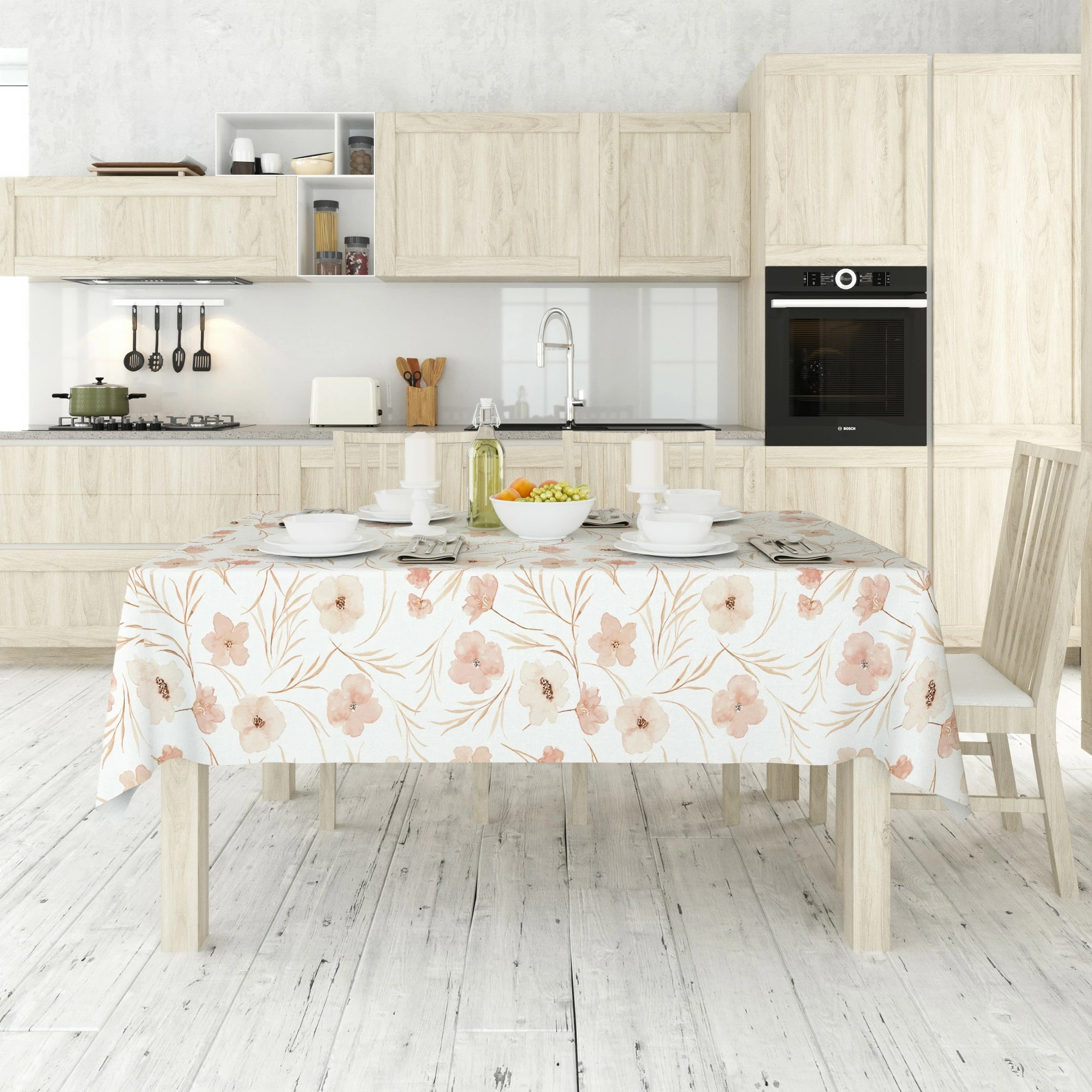 Mbulesë tavoline Hermia, Asr-tblclt25-8, 140x180 cm