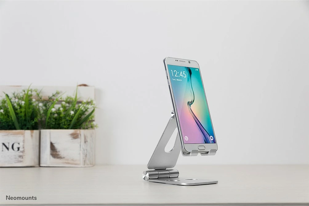 Mbajtës telefoni Newstar DS10-160SL1, i palosshëm, ngjyrë argjendi