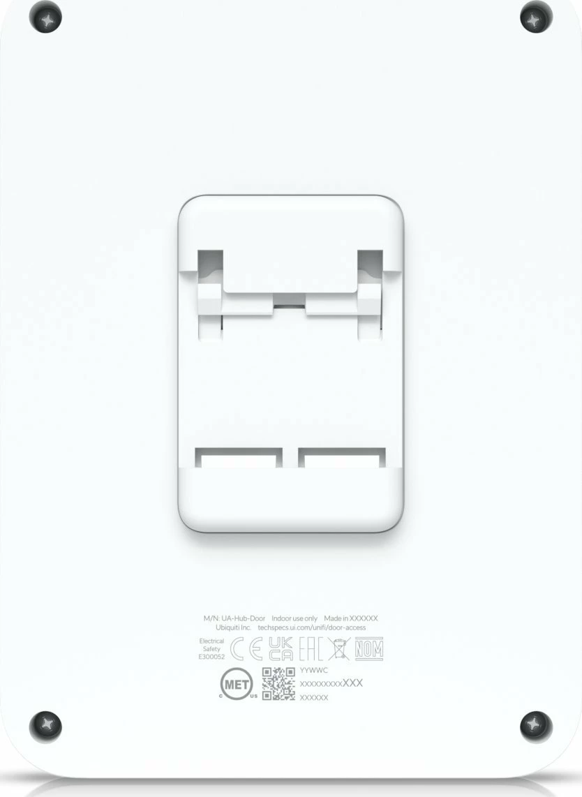 Kontroller qasje dere Ubiquiti UA-HUB-DOOR Access Door Hub, 1 derë, Ethernet/Wi‑Fi, i bardhë, 1 copë