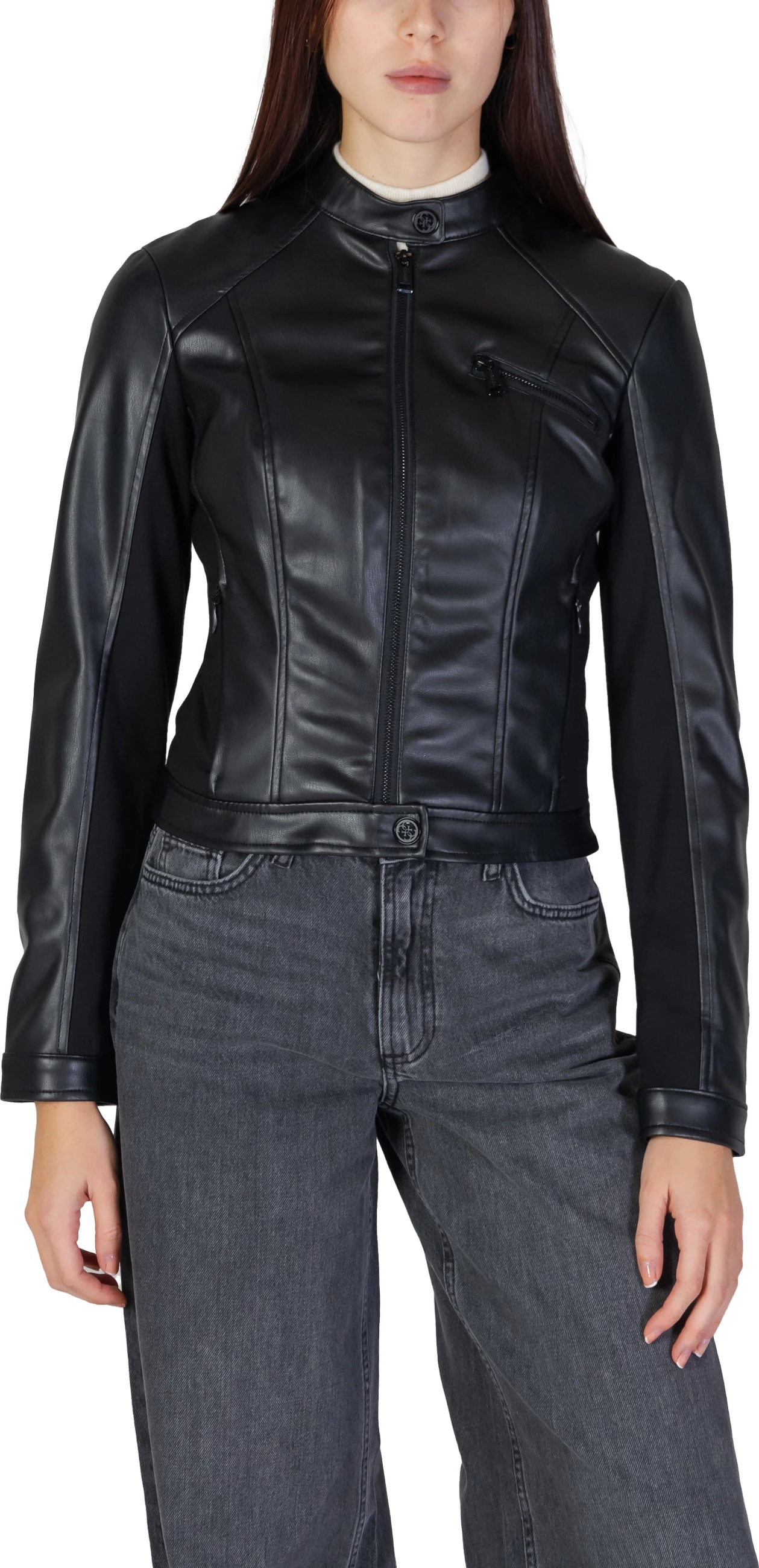 Jakne për femra Guess New Fiammetta W4YL04 WE480, e zezë [Madhësia: M]