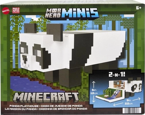Minecraft Mob Head Minis - Panda Playhouse Playset
