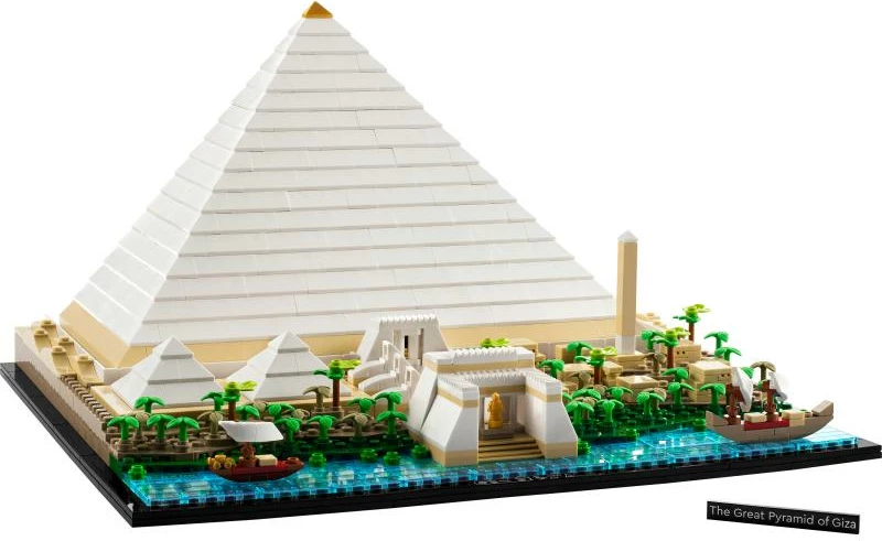 Set ndërtimi LEGO Architecture 21058 Great Pyramid of Giza 18+ set