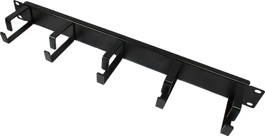 Panel menaxhimi kabllosh GoodConnections 19", 1U, 5-kanal, i zi