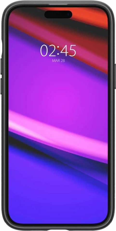 Mbështjellës Spigen Mag Armor MagSafe për iPhone 15, e zezë mat