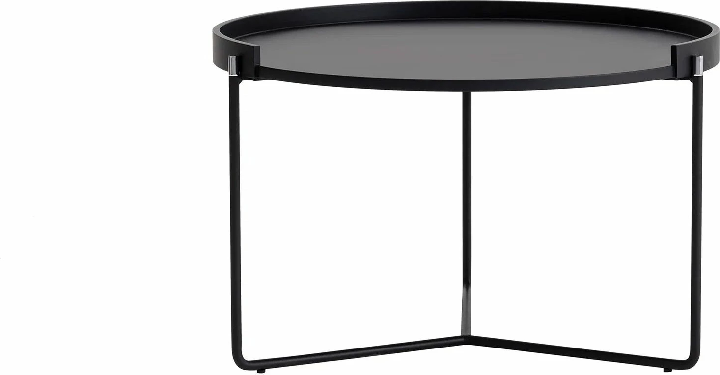 Set tavolinash ndihmëse (2 copë), Skye Decor, Mandy, ngjyrë antracit