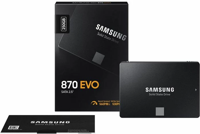 SSD Samsung 870 EVO MZ-77E250B/EU 250GB SATA3 2.5" i zi