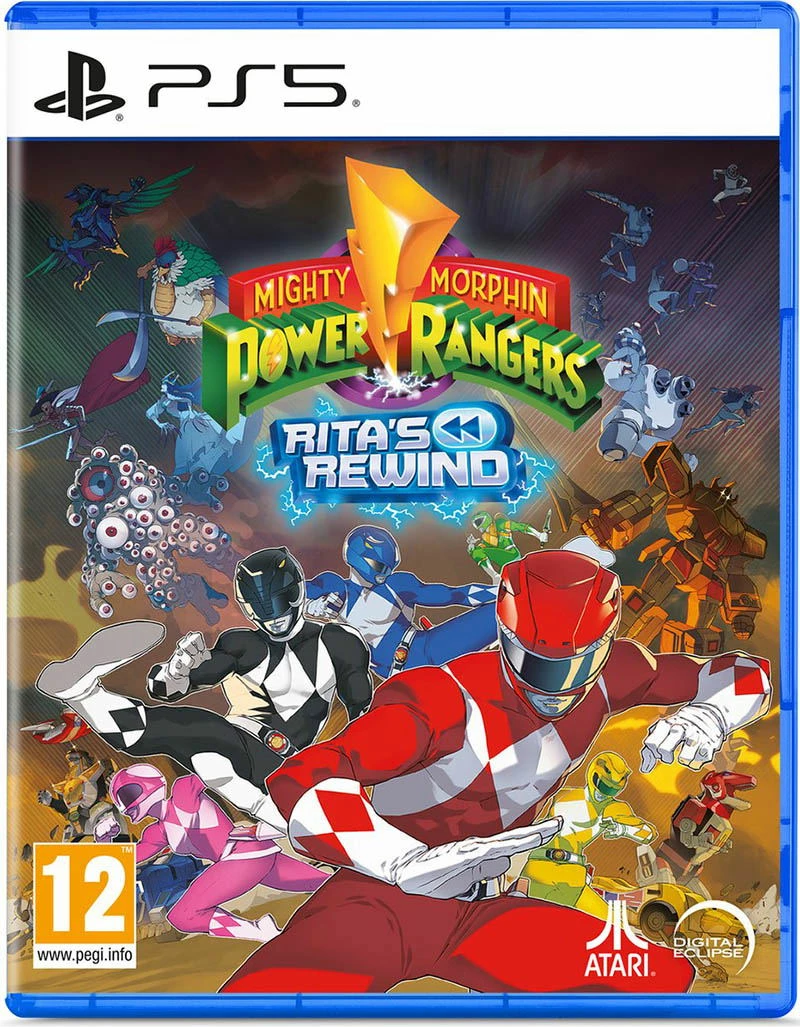 Lojë për PlayStation 5 Atari Mighty Morphin Power Rangers: Rita's Rewind, PEGI 12