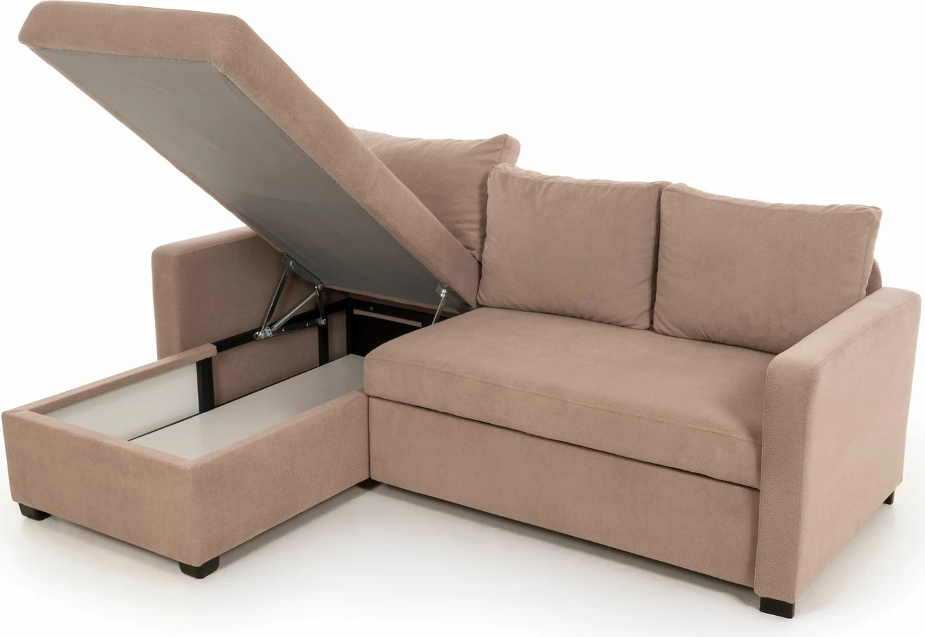 Kënd-sofë krevati Atelier del Sofa, ngjyrë mink