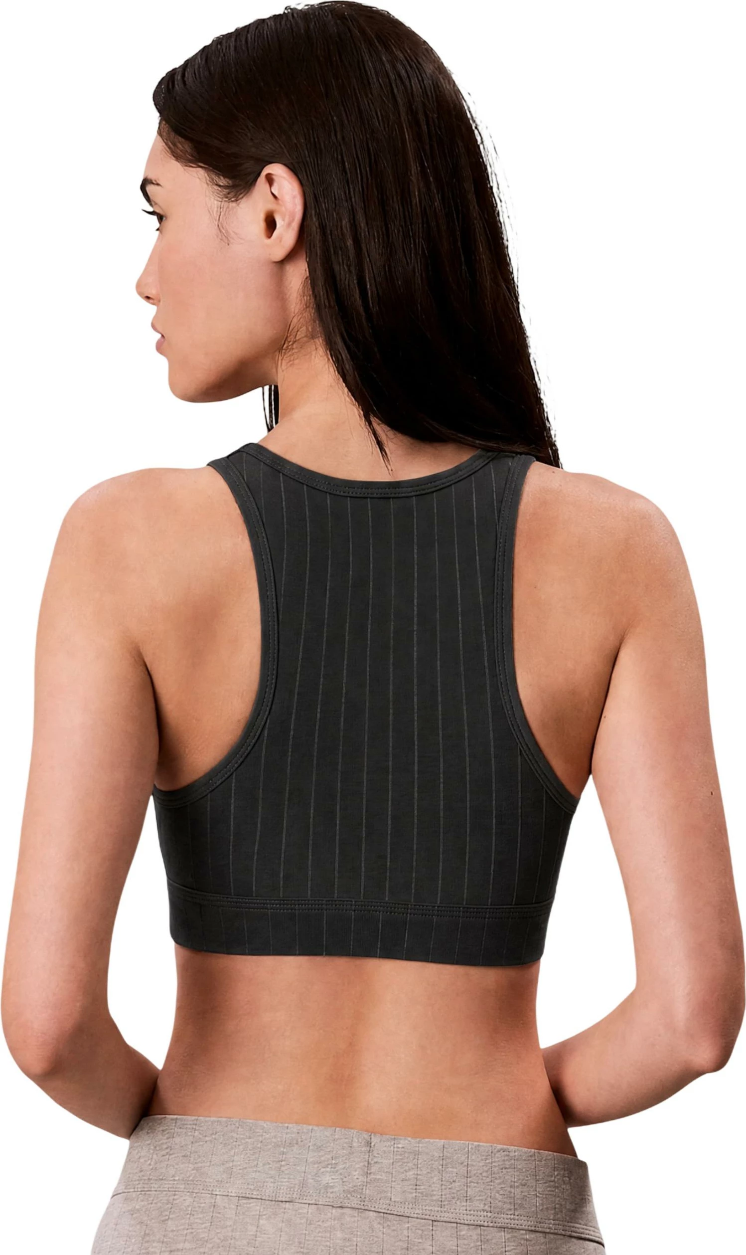 Sutjenë braletë pa mbushje Calvin Klein Underwear LV00QF8707 për femra, e zezë [Madhësia: XS]