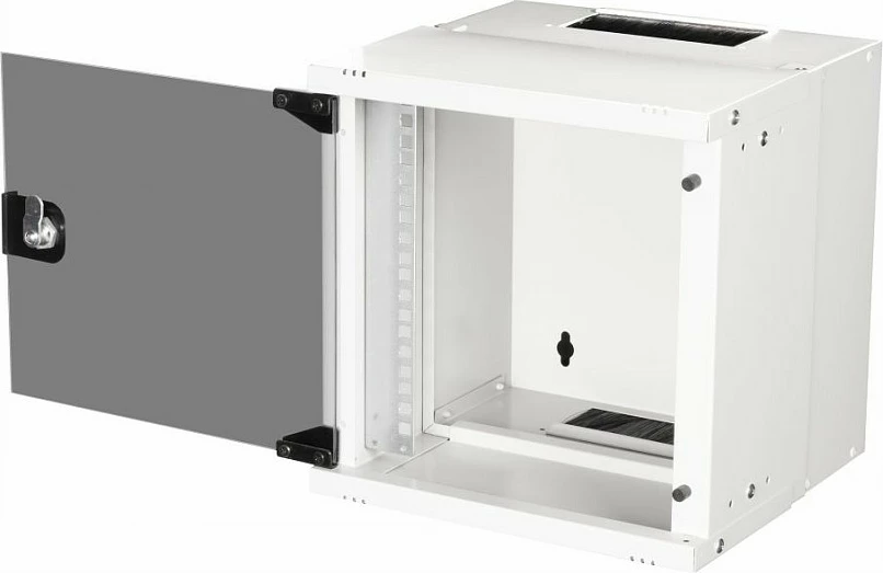 Kabinet rrjeti EQUIP 10" 6U, wall-mount, derë xhami, 300x300mm, gri