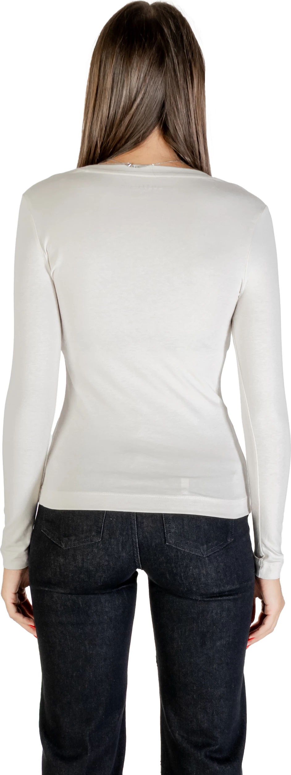 Maicë me mëngë të gjata për femra Guess W5BI75 J1314, krem [Madhësia: XS]