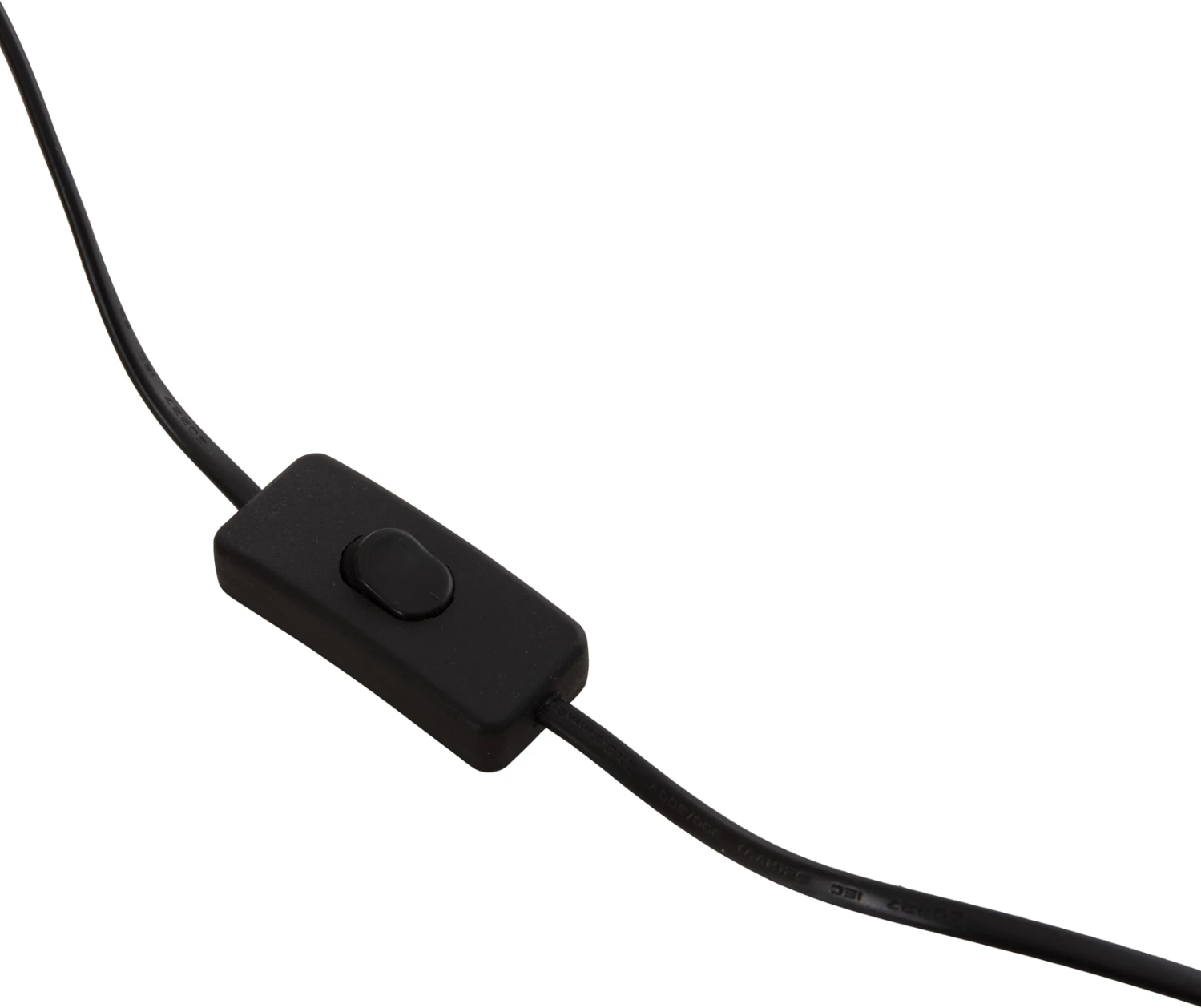 Lampë tavoline ORANYE FH4421 dru tik-PVC e bardhë Φ40x53Hcm