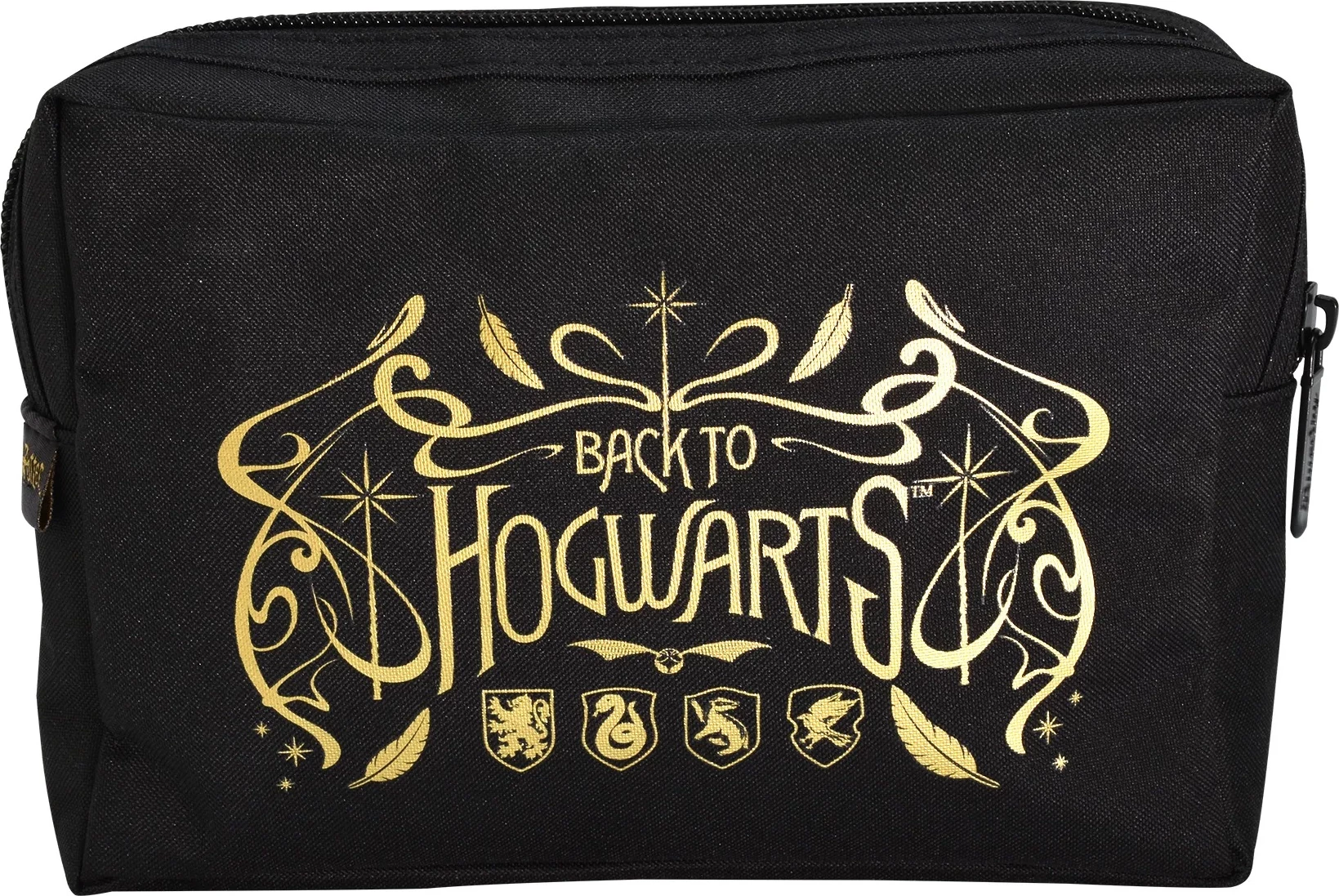 Peresnicë Blue Sky Harry Potter Crest Multi Pocket, 2 ndarje, najlon 600D, e zezë