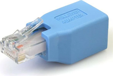 Adapter Cisco Console Rollover StarTech RJ45 mashkull/femër, blu