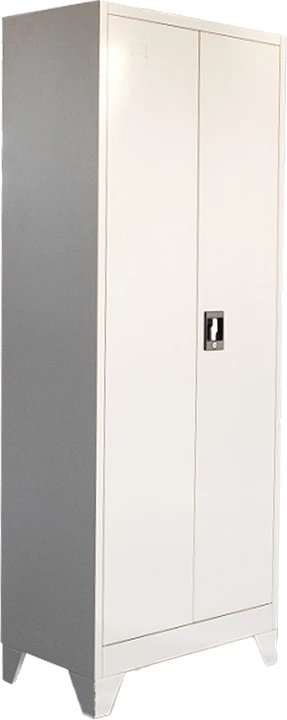 Dollap metalik Ugren I Pakoworld, ngjyrë gri e çelët, 70x40x180cm