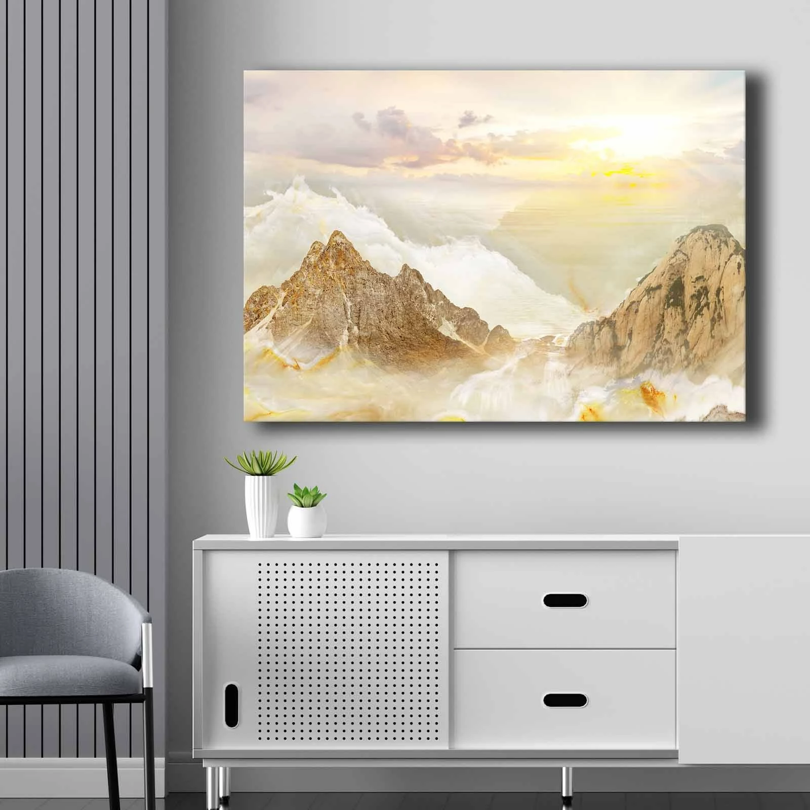 Pikturë dekorative në kanavacë Wallity, 70100NISC-027, 70x100cm