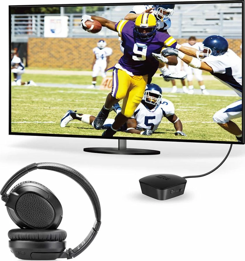 Kufje MEE audio Audio Connect Matrix Cinema T1CMA (T1-CMA) Bluetooth 4.2, 28h, on-ear, set me transmetues, zezë
