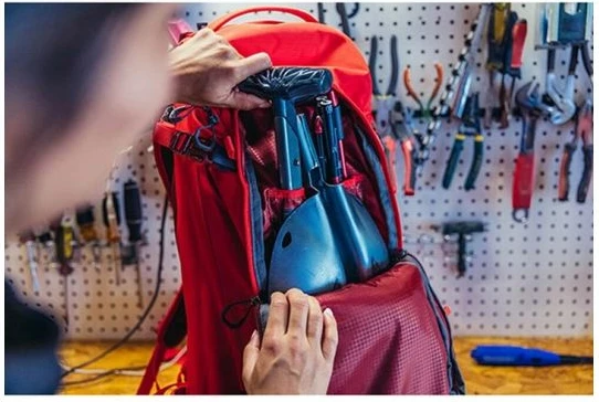 Çantë shpine hiking Gregory unisex, e kuqe