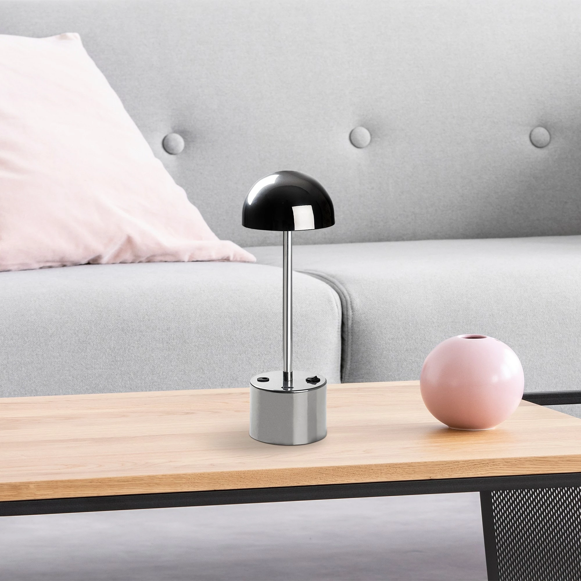 Llambë tavoline Opviq, Sept - 13374, krom