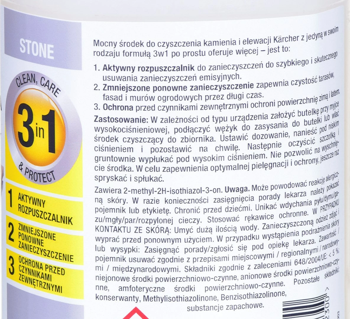 Pastrues për gur dhe fasada Kärcher 6.295-765.0 1 L 6
