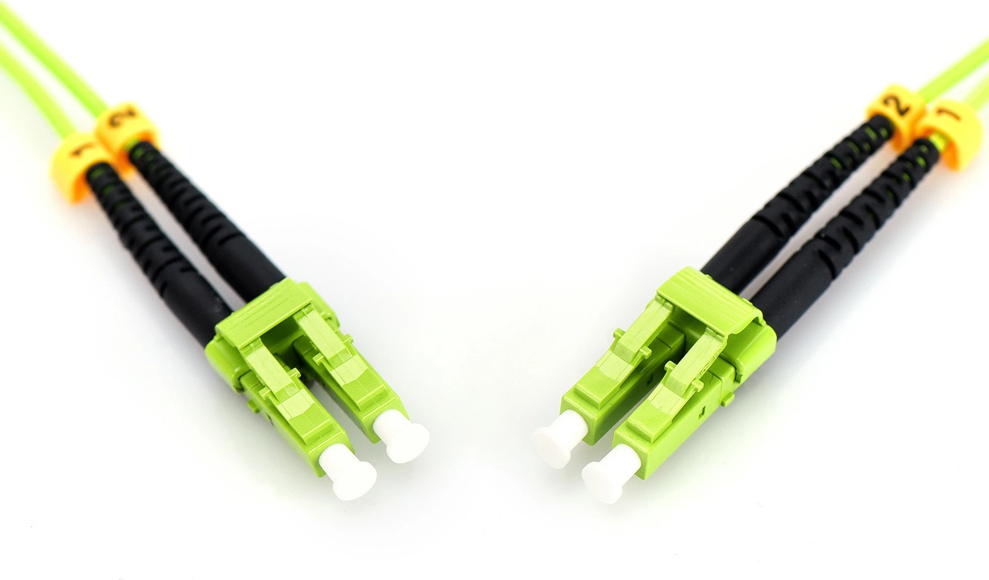 Kabëll optik Digitus LC/LC, OM5, 5m, jeshil