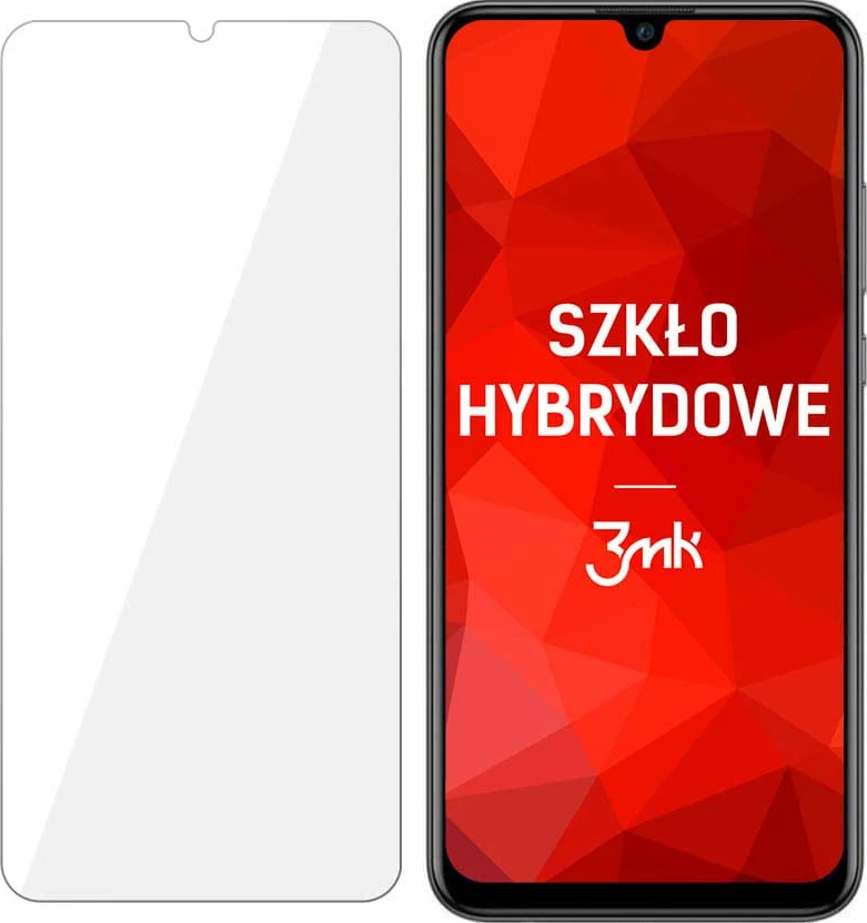Mbrojtës ekrani hibrid, 3mk Protection FlexibleGlass Special Edition për Huawei P Smart 2019, 7H, antibakterial, ultra i hollë, transparent