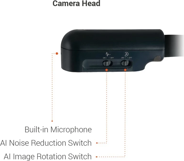 Kamerë dokumentesh AVer U70i, 4K Ultra HD, 16x zmadhim, USB 2.0, E zezë