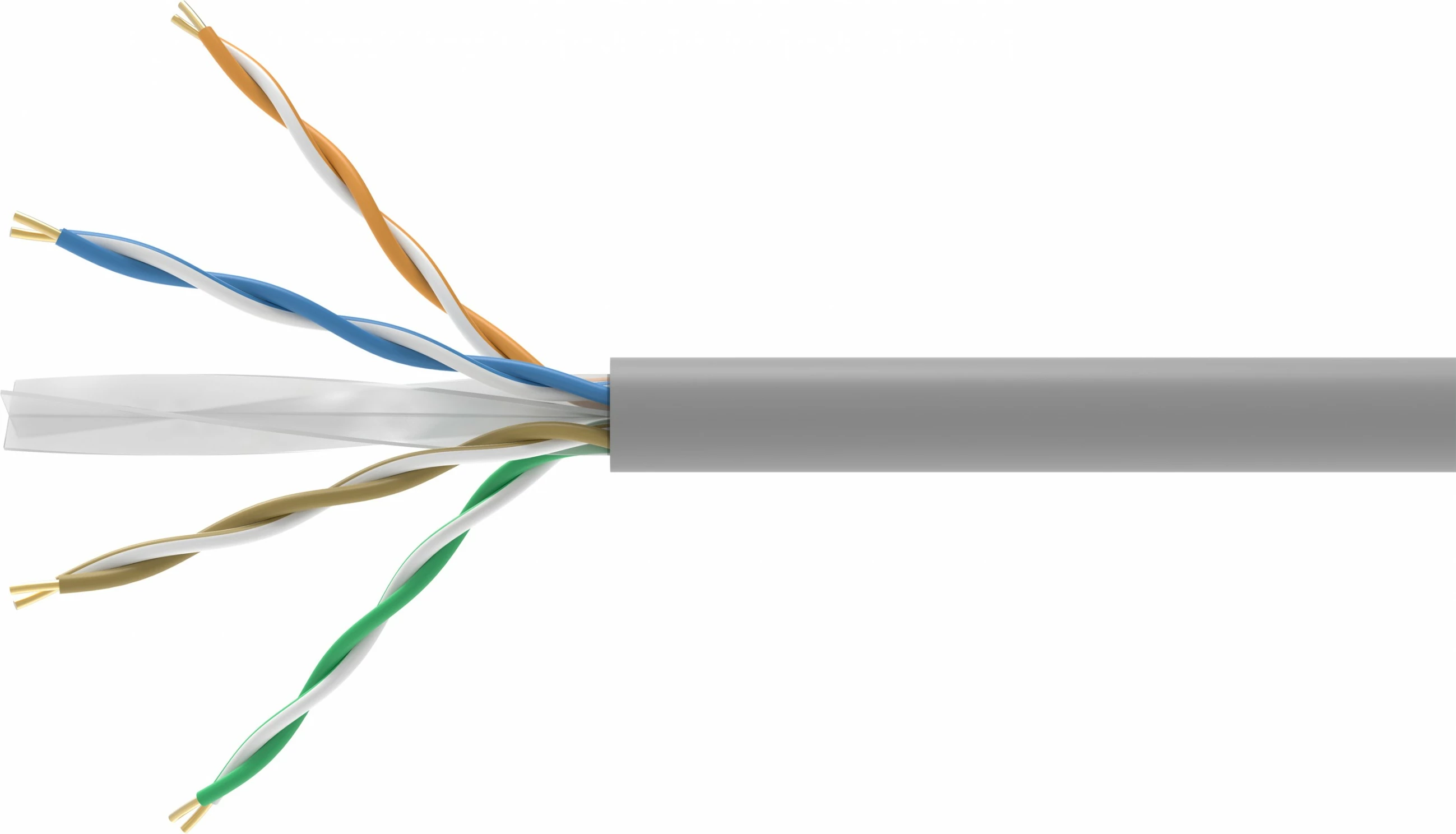 Kabllo rrjeti EQUIP Cat6 U/UTP 305m LSZH, gri