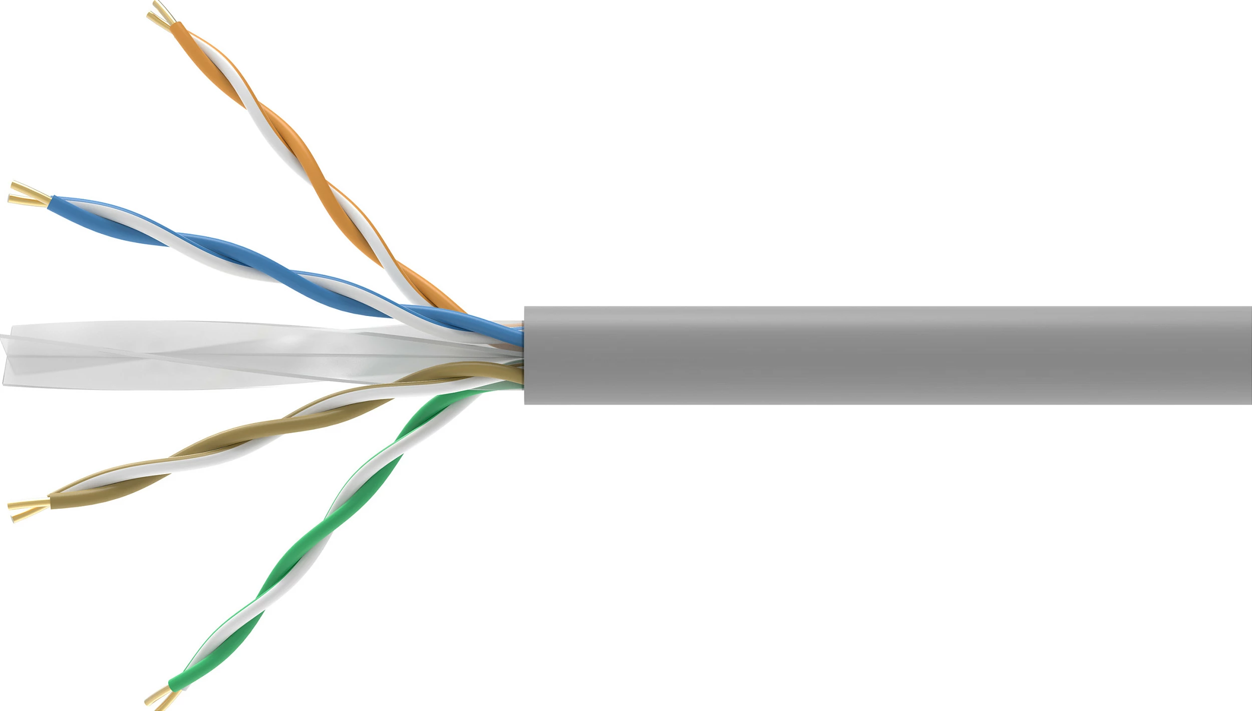 Kabllo rrjeti EQUIP Cat6 U/UTP 305m LSZH, gri