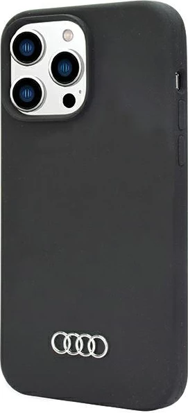Mbështjellës Audi Silicone Case për iPhone 14 Pro 6.1", i zi