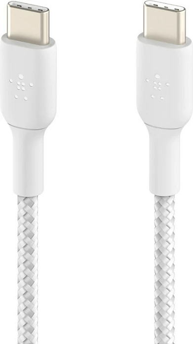 Kabllo USB-C Belkin CAB004BT1MWH, 1 m, e bardhë