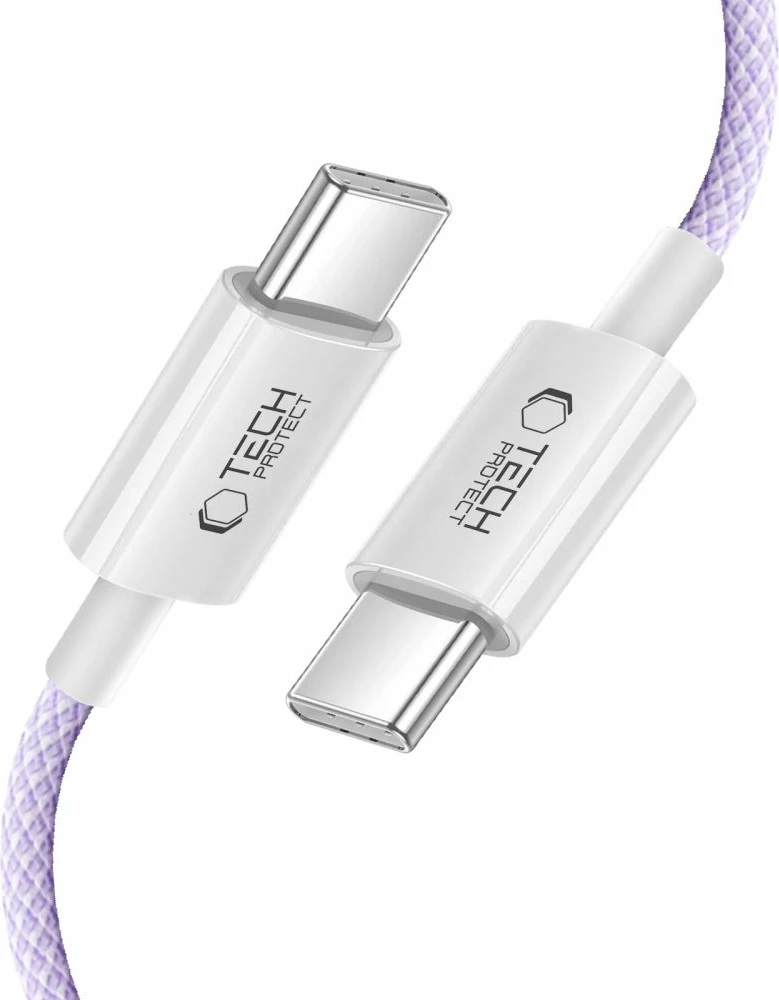 Kabllo USB-C Tech-Protect Ultraboost Lite 2m, 60W, Violet