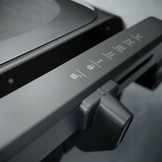 Grill elektrik Philips HD6307/70 2200W kontakt, kontroll temperature, timer, termometër, i zi