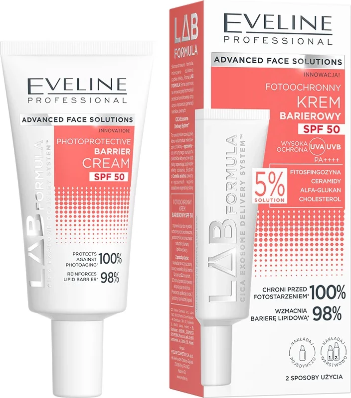 Krem fytyre me SPF për femra Eveline Cosmetics Photochromic Barrier Cream SPF50, 40ml
