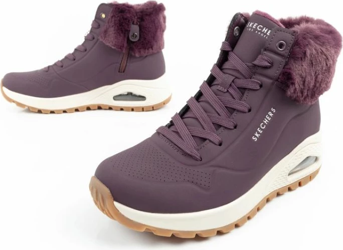 Çizme dimri Skechers për femra, vjollcë [Madhësia: 36.5]