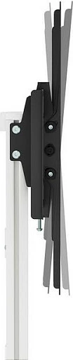 Mbajtëse dyshemeje për TV/monitor EQUIP 650614, 37–86", VESA 600x400, 45 kg, argjend