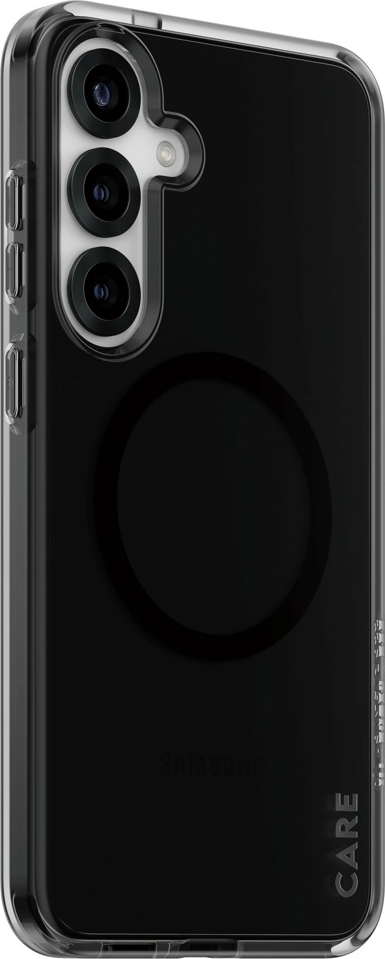 Mbështjellës PanzerGlass CARE Flagship, Galaxy S25 Plus, QI compatible, i zi