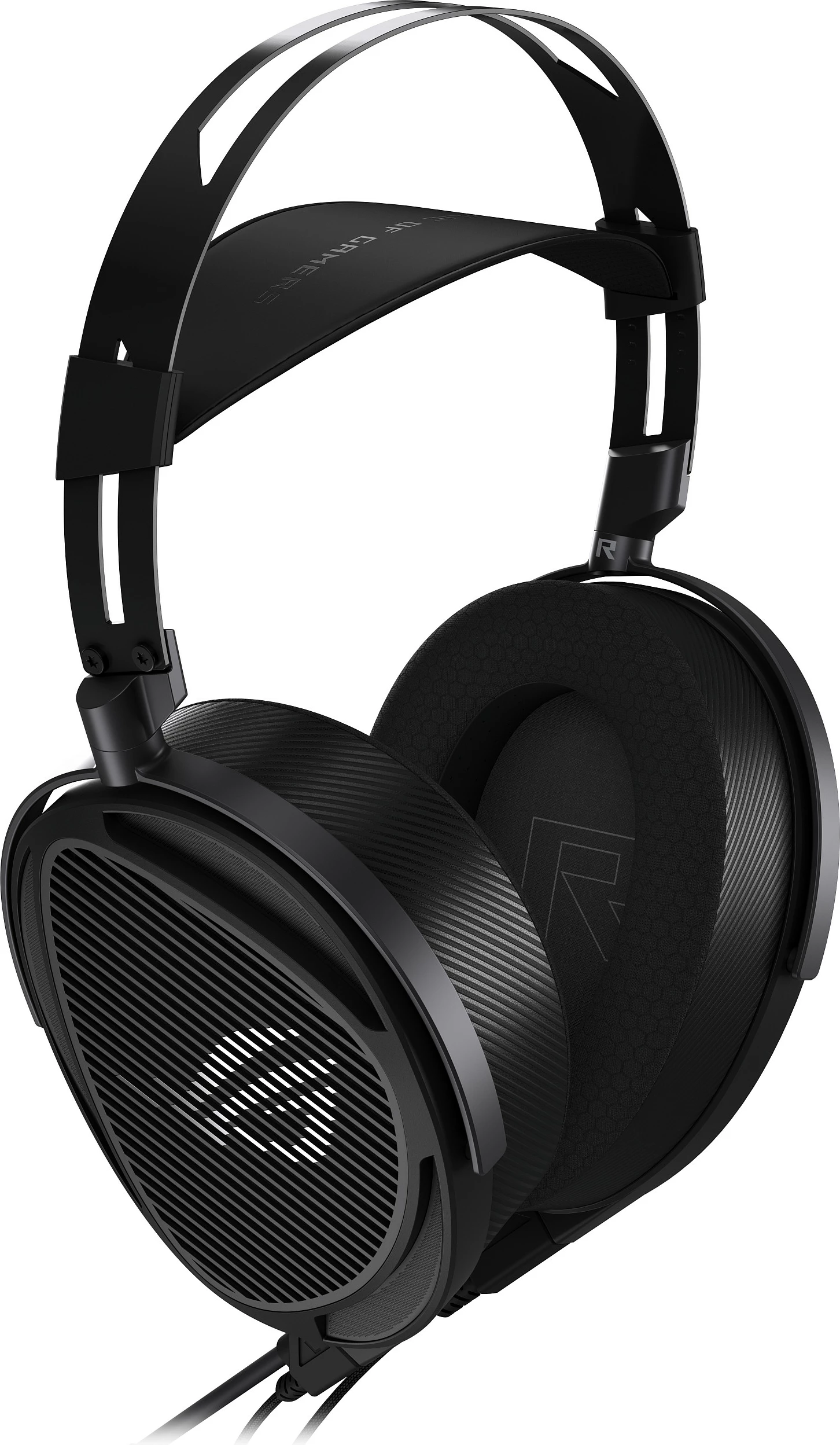 Kufje Gaming ASUS ROG Kithara, me kabllo, open-back, planar magnetik 100mm, 3.5mm/4.4mm/6.3mm, të zeza