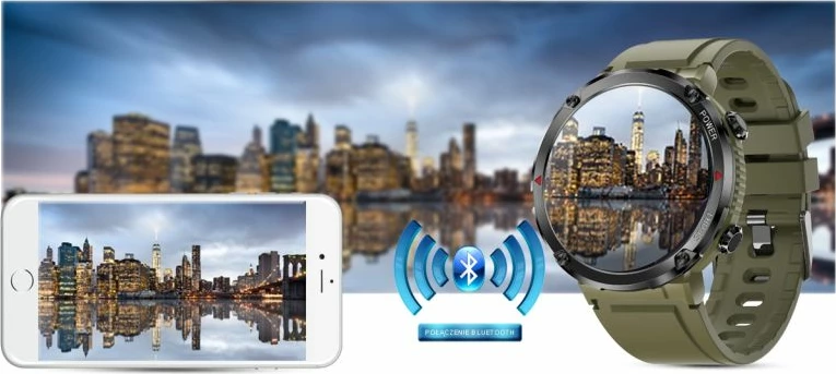 Smartwatch Gravity për të gjithë, e zezë