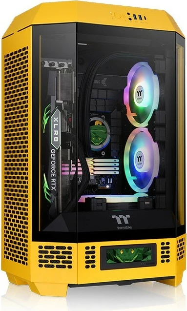 Kasë Thermaltake The Tower 300 Bumblebee, Micro Tower, e verdhë