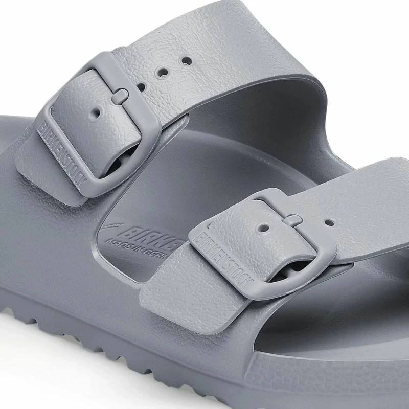 Flip-Flops për femra Birkenstock, gri/argjend [Madhësia: 39]