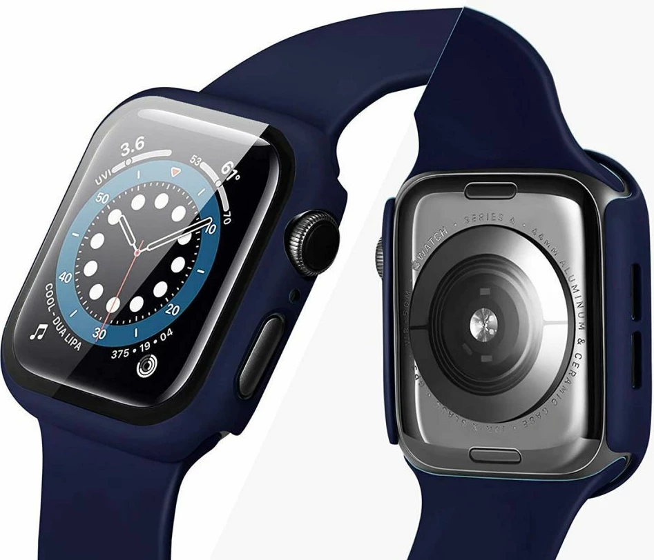 Mbështjellës Tech-Protect Defense360 për Apple Watch 7/8/9 45mm, Transparent