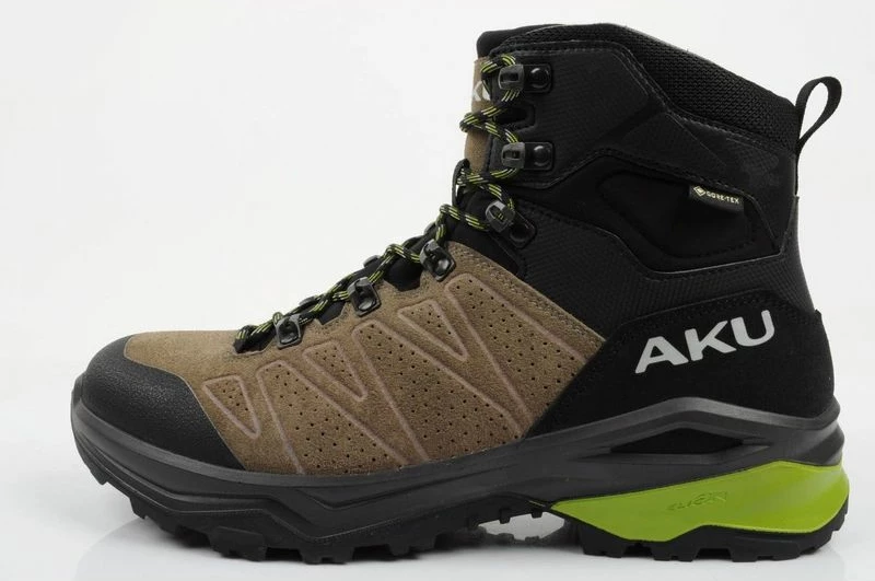 Atlete trekking për meshkuj Aku, të zeza dhe të gjelbra