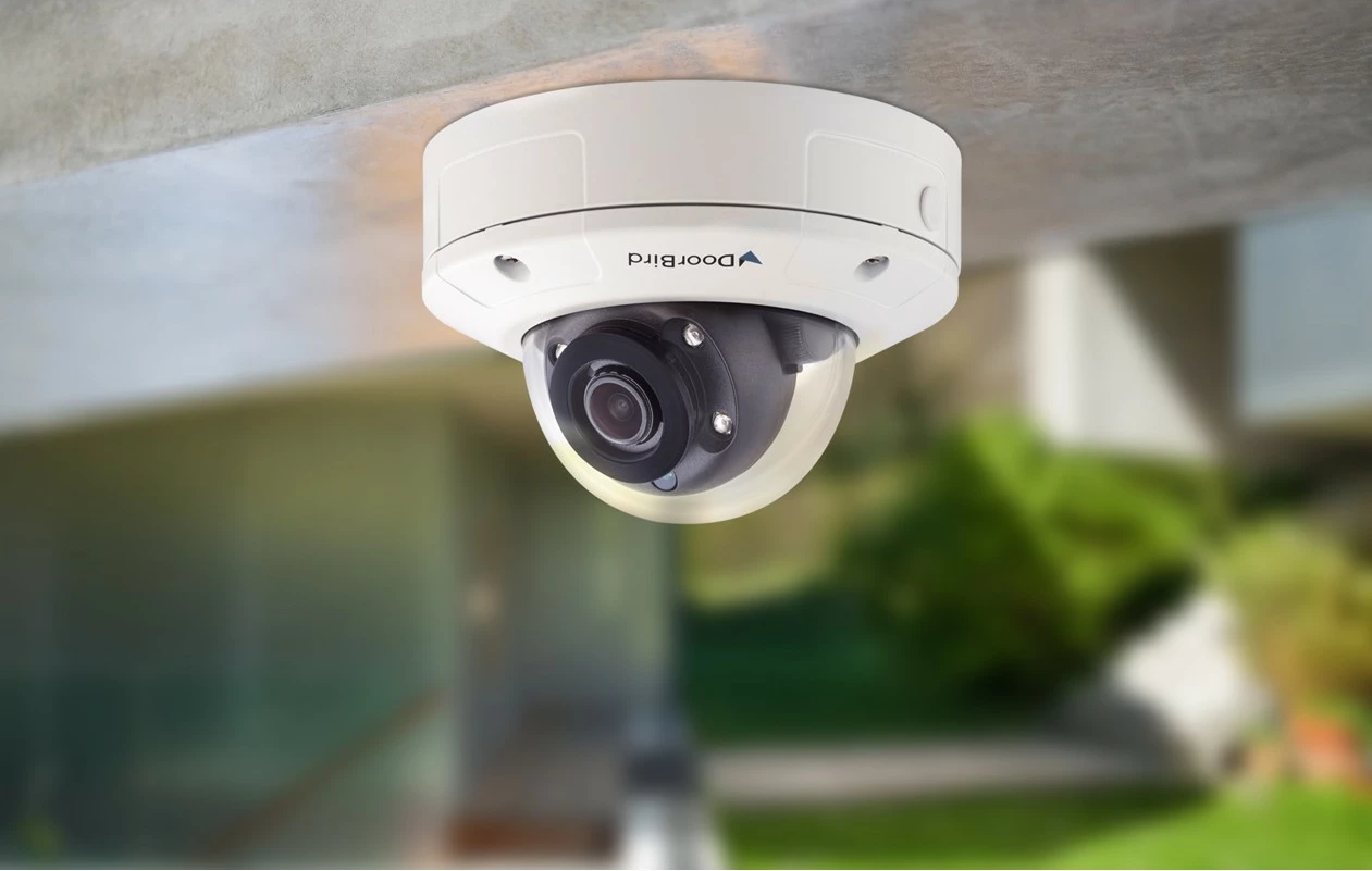 Kamerë sigurie DoorBird Mini Dome, 2MP, Full HD, Wi-Fi & PoE, e bardhë