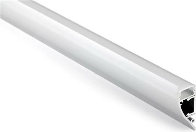 Profil LED U Synergy21 ALU062, 200 cm, alumin, i bardhë
